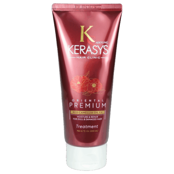 Kerasys - Oriental Premium Red Camellia Oil EX Treatment 200ml - Imagem 3